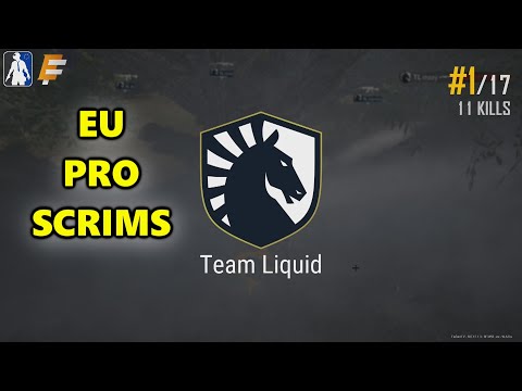 Team Liquid Kaymind, Jeemzz, ibiza & mxey - EU PRO SCRIMS - PUBG