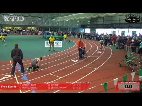 Bow Boys 4x200M Relay Run at 2018 NH Indoor Division II State Championship