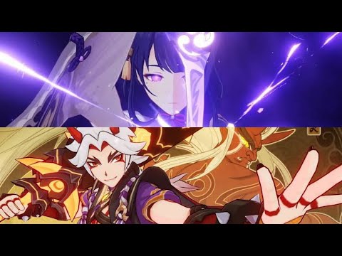 [Genshin] Abyss 2.7 Floor 12 Raiden C3/Itto C6 (mobile phone version)