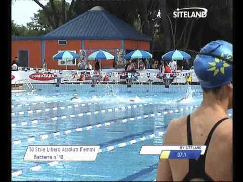 Serie 2 dei 50 Stile Libero  Assoluti Femmine Master - 13 Memorial Andrea Bettiol
