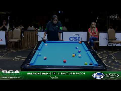 2017 BCAPL Nationals - Women's 8-Ball Gold Teams: Breaking Bad vs Shut Up N Shoot
