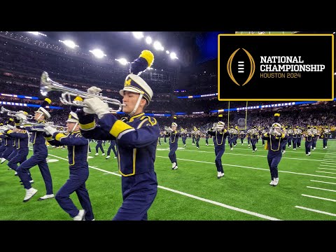 National Championship Pregame (MC) - January 8, 2024 - Michigan vs Washington - MMB