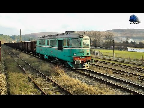 Fluieroasa/Whistle Loko 60-0897-3 & Marfar CFR MARFA Train in Gara Suncuius Station - 01 March 2014