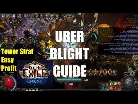Path of Exile Blight-Ravaged Map Guide & Examples in 3.18 Sentinel League - 1011