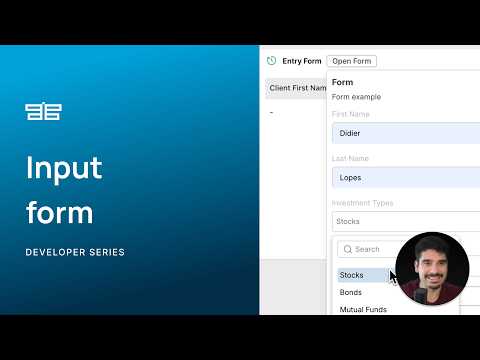 Input Forms Openbb Workspace Tutorials For Developers