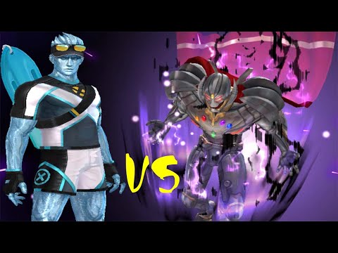 ICEMAN VS INFINITY ULTRON | ICEMAN WBL | MARVEL FUTURE FIGHT