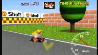 MK64 - World Record on Mario Raceway - 27"66* (NTSC: 23"00*) by Daniel Burbank