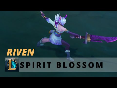 Spirit Blossom Riven - League Of Legends
