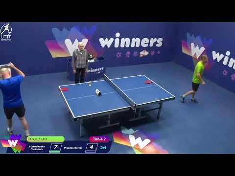 Winners League 03.12.21 Storozhenko Oleksandr - Priadko Serhii 11:00