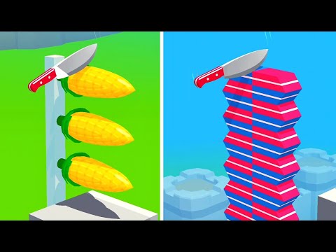 Slice It All Gameplay! Satisfying and relaxing ASMR slicing video