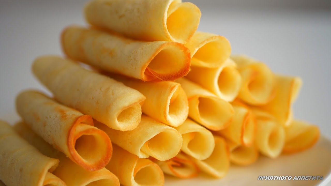 Печенье Трубочки #быстро_к_чаю