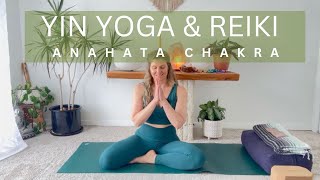 Yin Yoga and Reiki | Heart Chakra
