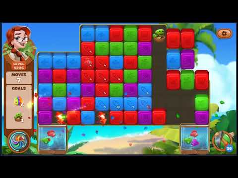 Lost Island Blast Adventure Level 1226 - NO BOOSTERS 🏝️ | SKILLGAMING ✔️