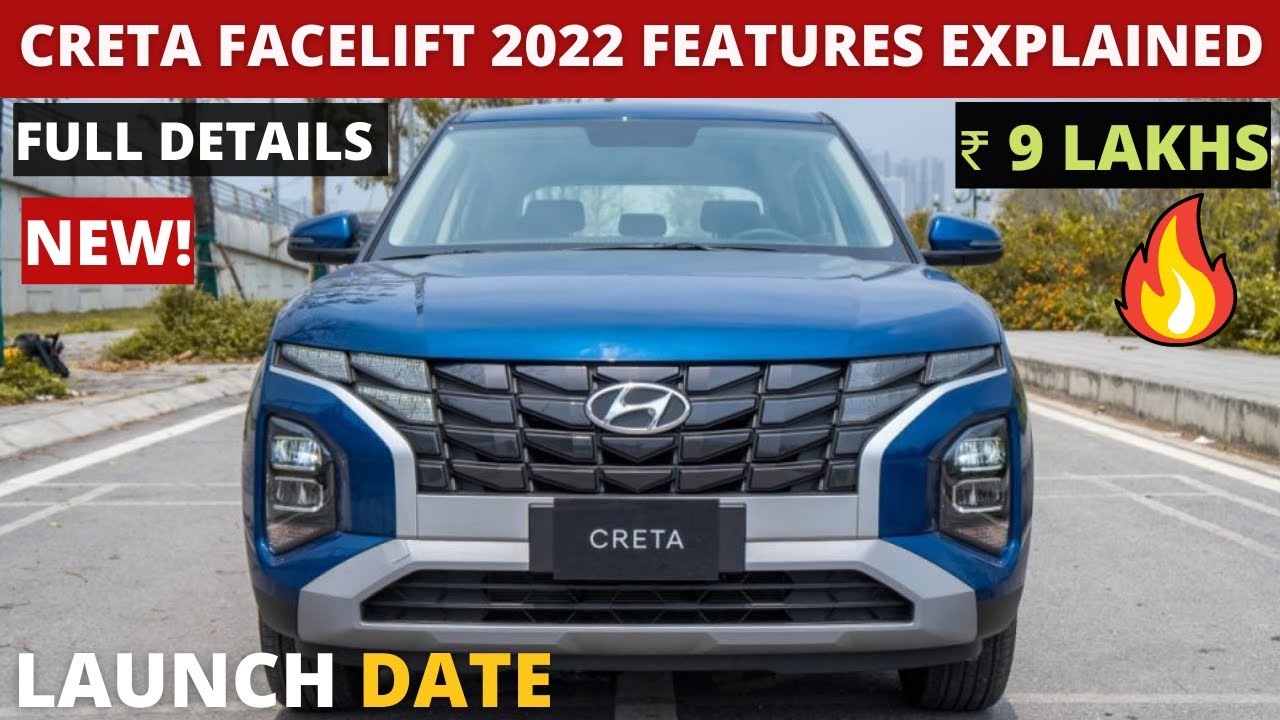 Hyundai Creta facelift 2022 India🔥| ऐसे Features जो Luxury cars में भी नहीं आते💥| Auto authority