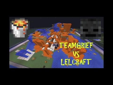 TEAMGRIEF VS LELCRAFT ! [Minecraft Griefing ITA ]