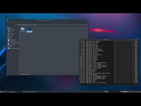 ArcoLinux : 2772 Updating ArcoLinux 22.03 to 22.04 - keep rolling video - nothing to do