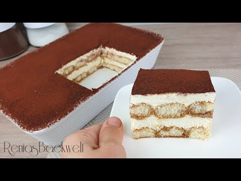 Tiramisu made easy, without (raw) eggs and alcohol 👌