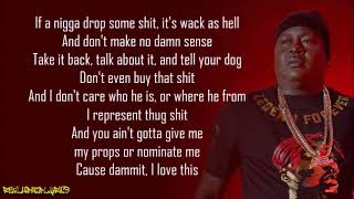 Trick Daddy - I&#39;m a Thug (Lyrics)