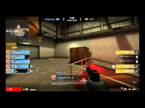 CS:GO NiP V n!faculty Nuke MSI Beat it! 2013 European Finals
