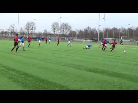2017_01_28 SV Houten B1 - FC Almere B1  1-1  1e helft