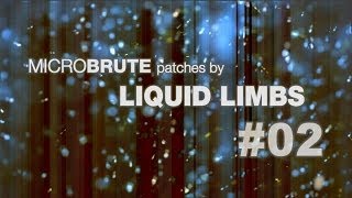 MicroBrute patches by LIQUID LIMBS #02