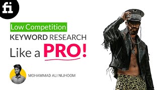 Fiverr Low Competition Keyword Research LIKE A PRO! - As Easy As It Ever Could Be!