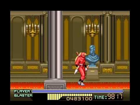 The Ninja Warriors Super Nintendo