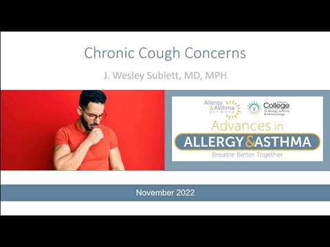 Chronic Cough Concerns
