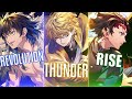 [Switching Vocals] - Revolution x Thunder x Rise | The Score, Imagine Dragons, League of Legends