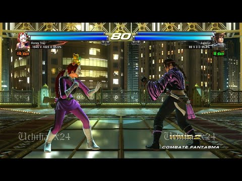 174 Michelle y Julia Vs Kunimitsu y Slim Bob - Tekken Tag 2 ( Uchiha x24 ) GamePlay PS3