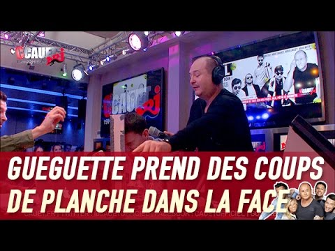 Gueguette prend des coups de planche dans la face - C’Cauet sur NRJ