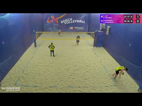 02:15 A. Lylo / A. Yermakov - M. Brylliantov / Y. Yevdokymov 14.04.2023 | Winners Beach Volleyball