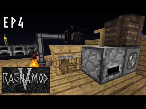 Modded Minecraft: Ragnamod V: Episode 4: Finally... Proper Autoseiving