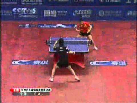 2007 Asian TT Championships Ma Long - Jun Mizutani