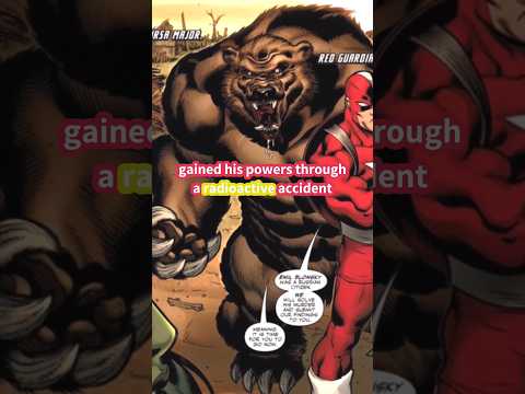 Marvel Ursa Major 1981 Origin & Powers #comics #marvel #avengers #fiction #superhero #story