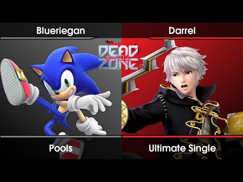 DEAD ZONE #2 Pools - Blueriegan (Sonic) Vs. Darrel (Robin) SSBU Ultimate Tournament