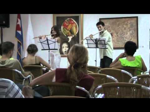 Estudio Concertante #14 Para Dos Flautas de Alberto Corrales