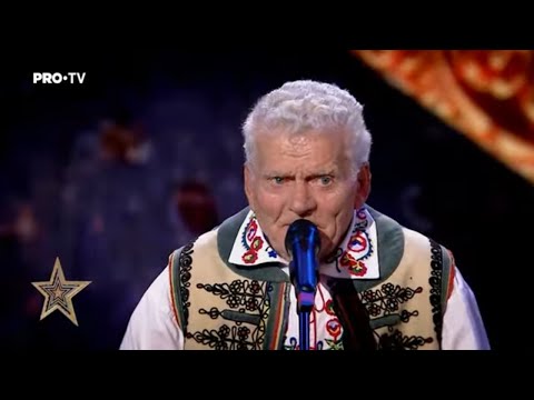 Românii au talent 2023 | Jane Matei, octogenarul care a ridicat sala și juriul în picioare