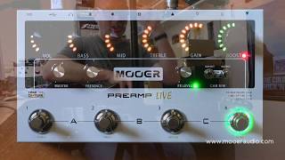 Video thumbnail for MOOER: Preamp Live by Brett Kingman