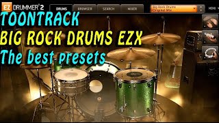Video thumbnail for Toontrack big rock drums  EZX, big rock drums EZX demo, the best-my fav.presets by 🎸Phenix Returns 🔥