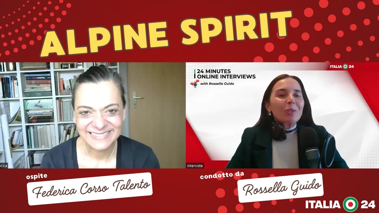 Alpine spirit, città spugna e cooperazione transalpina: Federica Corso Talento a “24 minuti”