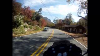 preview picture of video 'Riding Hwy 9 Chimney Rock and  Lake Lure, NC During the Fall'