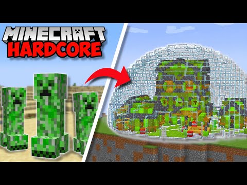 I Built A CREEPER CITY in Minecraft 1.19 Hardcore (#54)