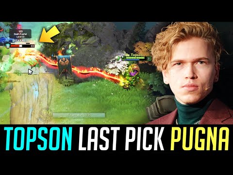 Topson last pick his Signature Hero "PUGNA" (vs. Ceb) DOTA 2