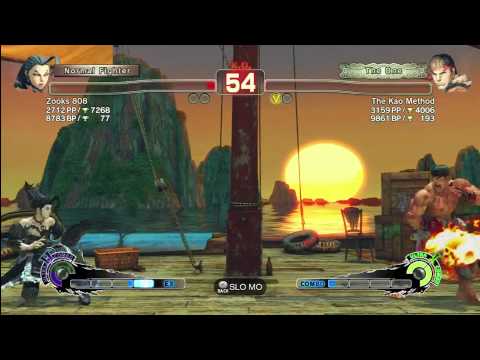 SSF4 AE: Zooks 808 (Rose) vs The Kao Method (Ryu)