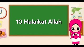 Download lagu Sepuluh Malaikat Allah mp3