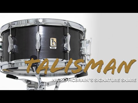 British Drum Company Talisman Nicko McBrain Signature 14x6.5" image 11