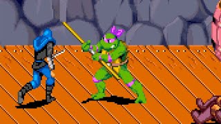 Casual Longplay: TMNT - Turtles in Time (Arcade UAA version) full game for 1 Player w/Donatello