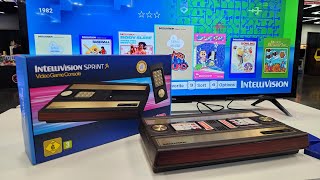 ATARI Intellivision Sprint! | Hands-On FIRST LOOK from PRGE Show Foor
