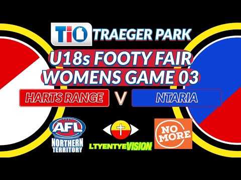AFLNT U18s Footy Fair - Womens Game 03 Harts Range v Ntaria
